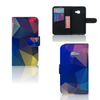 Samsung Galaxy Xcover 4 | Xcover 4s Book Case Polygon Dark - thumbnail