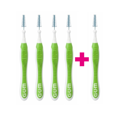 GUM Trav-Ler 1.1 mm groen - 4+1 Gratis