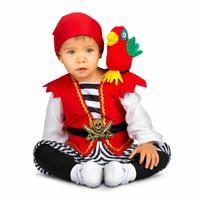 Kostuums voor Baby's My Other Me Piraat Papegaai (3 Onderdelen) - Maat: 1-2 jaar - Maat: 1-2 jaar