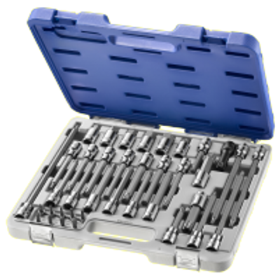 Expert by Facom schroevendraaierdoppen 6-kant | Torx® XZN | 38-delig | incl. koffer | E200513 - E200513