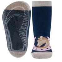 Ewers antislip sokken Stoppi softstep paard navy-31-34