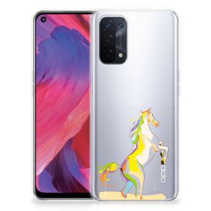 OPPO A93 5G Telefoonhoesje met Naam Horse Color