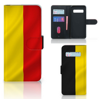 Samsung Galaxy S10 Bookstyle Case Belgische Vlag