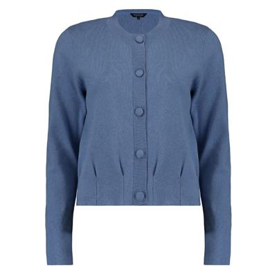 Damesvest Crew Neck Blue Horizon Mel
