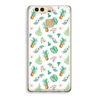 Ananas bladeren: Huawei P9 Transparant Hoesje