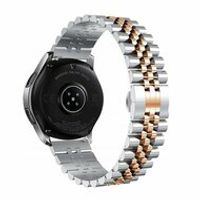 Stalen band - Zilver / rosé goud - Samsung Galaxy Watch 6 - 40mm & 44mm - thumbnail