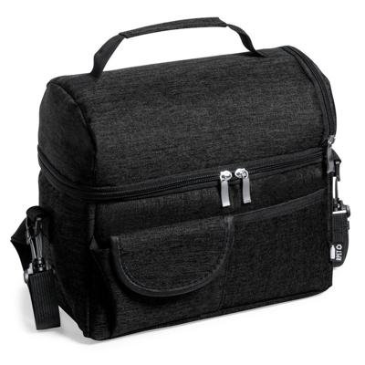 Koeltas Easy Travel - voor lunchpakket of drankjes - 12 liter - 25 x 15 x 24 cm - Draagband - Zwart