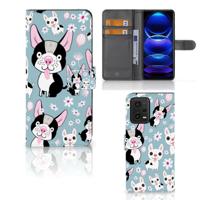 Xiaomi Redmi Note 12 5G | Poco X5 | Telefoonhoesje | Met pasjeshouder | Hondjes