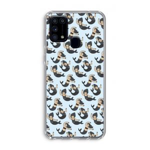 Zeemeermin: Samsung Galaxy M31 Transparant Hoesje