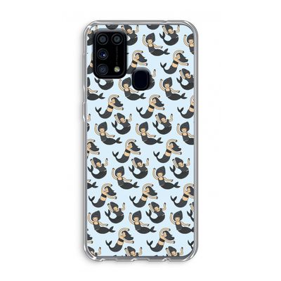 Zeemeermin: Samsung Galaxy M31 Transparant Hoesje