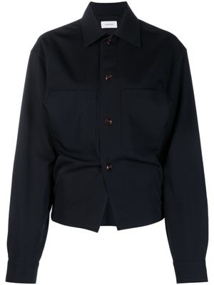LEMAIRE chemise à manches bouffantes - Noir