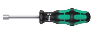 Werkplaats Dopschroevendraaier Wera 395 Sleutelbreedte (metrisch): 8.7 mm Sleutelbreedte (inch): 11/32 inch