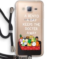 Bento a day: Samsung Galaxy J3 (2016) Transparant Hoesje met koord