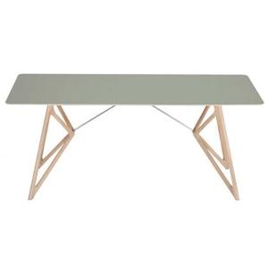 Gazzda Tink Tafel linoleum 180x90 whitewash Dark Olive