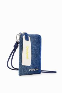 Denim telefoontasje L - BLUE - U