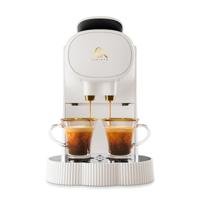 Alessi Plissé L'or koffieapparaat cups wit