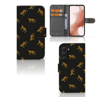 Telefoonhoesje met Pasjes voor Samsung Galaxy S23 Leopards