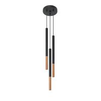 Hanglamp MOZAICA 3P zwart/koper
