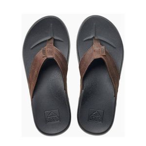 Reef Cushion Bounce Phantom leren teenslippers bruin Reef Cushion Bounce Phantom leren teenslippers bruin