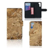 OPPO A91 | Reno3 | Bookcase | Marmer Creme