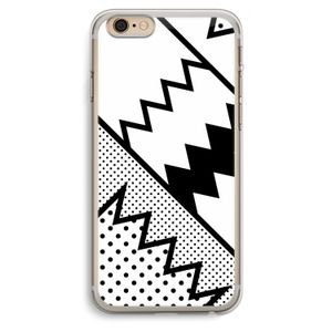 Pop Art #5: iPhone 6 Plus / 6S Plus Transparant Hoesje