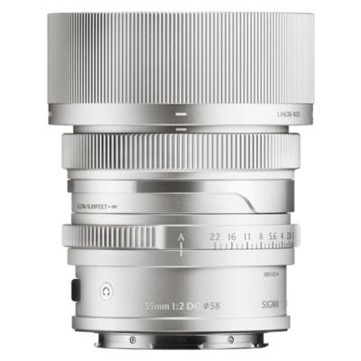 SIGMA 35mm f/2 DG Contemporary L-mount - Zilver