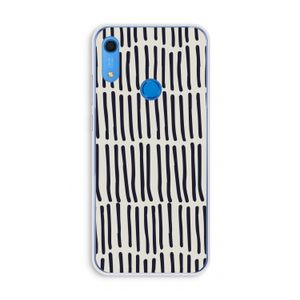 Moroccan stripes: Huawei Y6s Transparant Hoesje