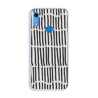 Moroccan stripes: Huawei Y6s Transparant Hoesje Moroccan stripes: Huawei Y6s Transparant Hoesje