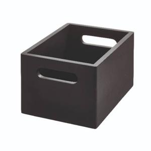 iDesign - Opbergbox met Handgrepen, 19 x 25.5 x 15 cm, Paulownia Hout,