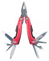 Munkees Stainless Steel Multi Tool Red Multitool Munkees Stainless Steel Multi Tool Red Multitool