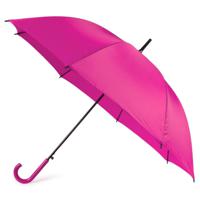 Automatische paraplu - roze - dia 107 cm - 82 cm lang - regen - polyester/metaal