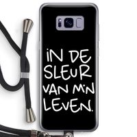 De Sleur: Samsung Galaxy S8 Plus Transparant Hoesje met koord