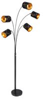 Globo Design vloerlamp Bemmo 5-lichts 15431S5