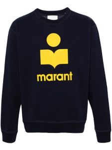 MARANT sweat Mike à logo floqué - Bleu