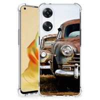 OPPO Reno8 T 4G Anti-shock Hoesje met foto Vintage Auto