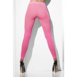 Neon roze dames legging One size  -