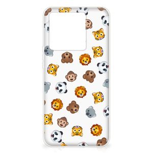 TPU bumper voor Xiaomi 13T Dieren Emojis