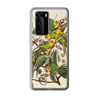 Carolinaparkiet: Huawei P40 Pro Transparant Hoesje