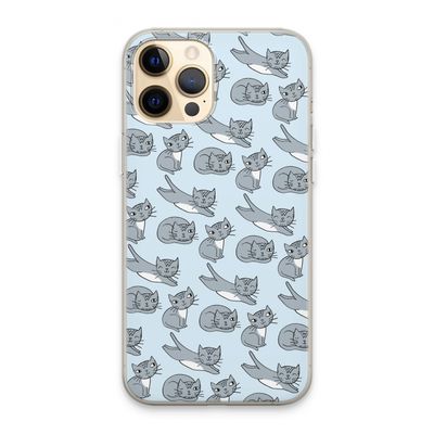 Poezen: iPhone 13 Pro Max Transparant Hoesje