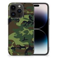 iPhone 15 Pro Back Case Army Dark