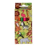 LG-Imports Kleurpotloden wilde dieren, 6st.