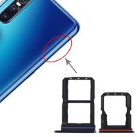 SIM-kaart lade + SIM-kaart lade + micro SD-kaart lade voor vivo S1 Pro (blauw)