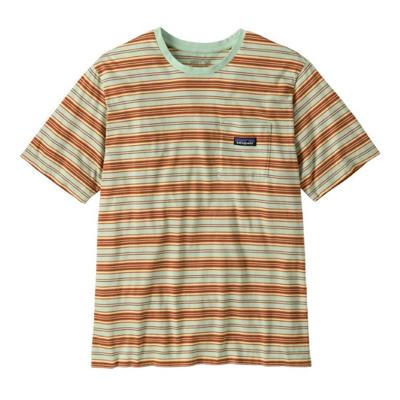 Patagonia Daily Pocket T-shirt Heren Summer Camp: Rinsed Green L