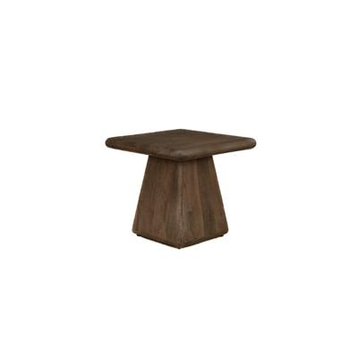 Tower Living Vierkante Bijzettafel 'Asti' Mangohout, 60 x 60cm, kleur Bruin