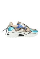 DWRS Jupiter Leopard J5554C-75-8353 Beige / Blauw maat
