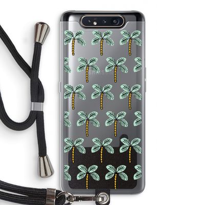 Paradise: Samsung Galaxy A80 Transparant Hoesje met koord