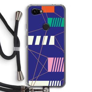 Gestalte 5: Pixel 3a Transparant Hoesje met koord