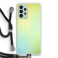 Minty mist pastel: Samsung Galaxy A52s 5G Transparant Hoesje met koord Minty mist pastel: Samsung Galaxy A52s 5G Transparant Hoesje met koord