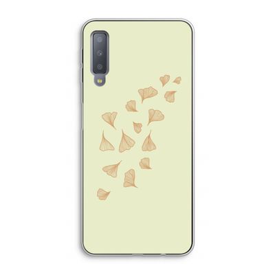 Falling Leaves: Samsung Galaxy A7 (2018) Transparant Hoesje