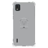 Nokia C2 2nd Edition Stevig | Bumper Hoesje | Grijs Baby Olifant